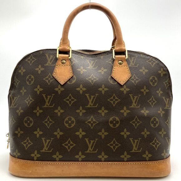 LOUIS VUITTON Brown Monogram Alma Bag - Picture 1 of 10